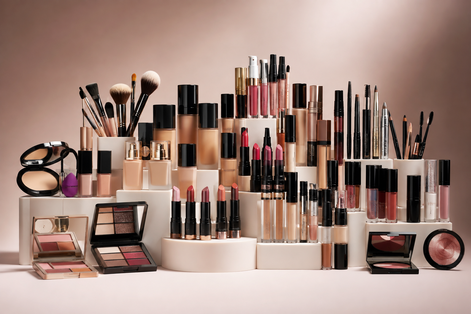HeavenPrime wholesale beauty brands selection featuring makeup, skincare, fragrance, hair and personal care products