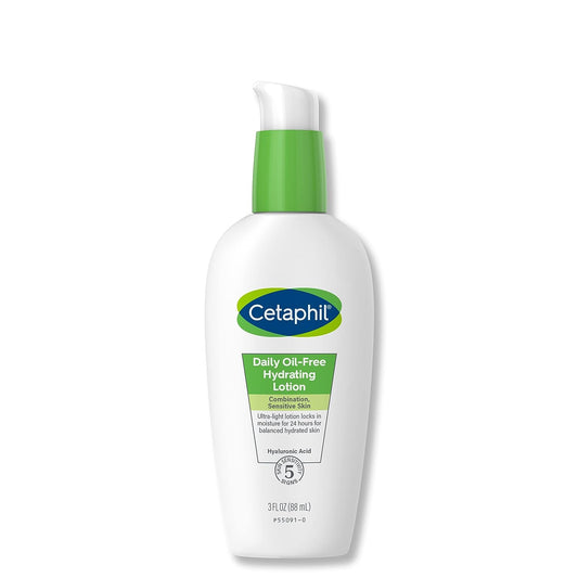 Cetaphil Daily Hydrating Lotion for Face, With Hyaluronic Acid, 3 fl oz