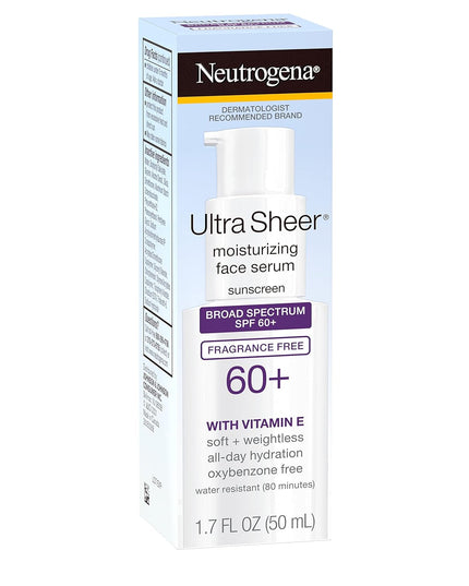 Neutrogena Ultra Sheer Moisturizing Face Serum - 60 PIECE LOT