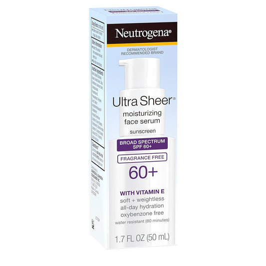 Neutrogena Ultra Sheer Moisturizing Face Serum - 60 PIECE LOT