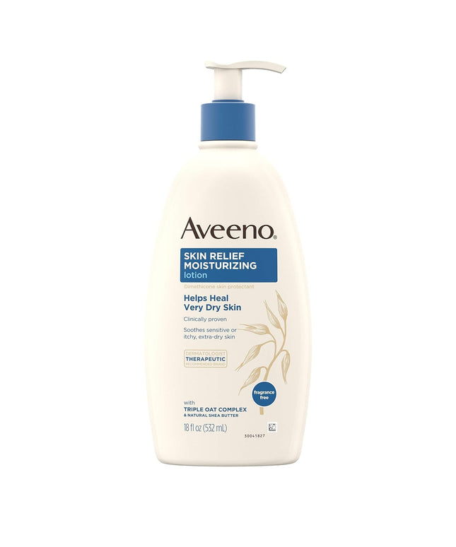 Aveeno Skin Relief Fragrance-Free Moisturizing Lotion 18 fl oz