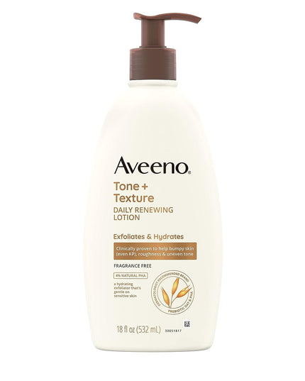Wholesale Aveeno Tone + Texture Daily Renewing Lotion 18 Fl oz