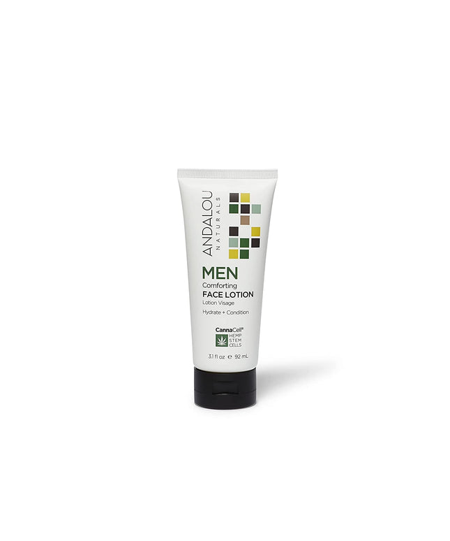 andalou face lotion men