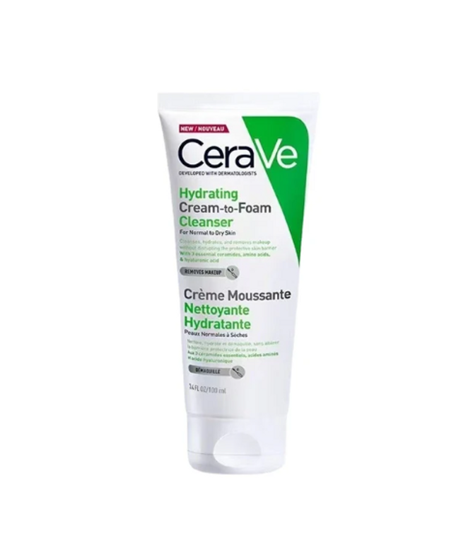 Cerave Hydrating cream to foam cleanser 100ml