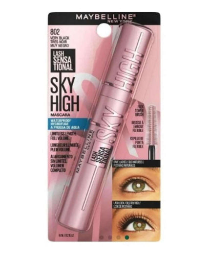 MAYBELLINE LS SKY HIGH WTP VERY BLACK 802