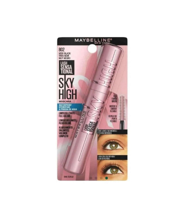 MAYBELLINE LS SKY HIGH WTP VERY BLACK 802