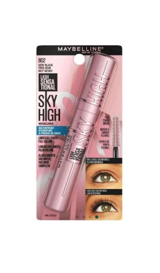 MAYBELLINE LS SKY HIGH WTP VERY BLACK 802