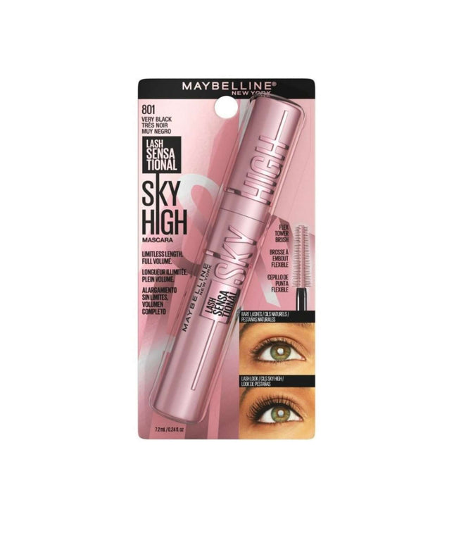 MAYBELLINE LS SKY HIGH WASH VERY BLACK 801