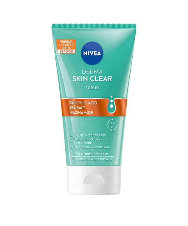 Bulk NIVEA Derma Skin Clear Scrub for retail supply by HeavenPrime