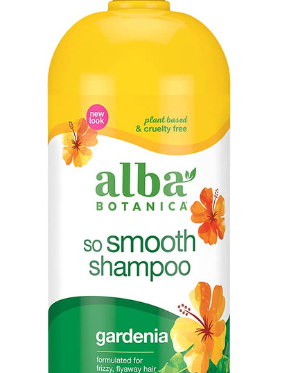 Wholesale 32 OZ Alba Botanica Smooth Shampoo, Gardenia