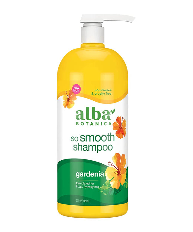Wholesale 32 OZ Alba Botanica Smooth Shampoo, Gardenia